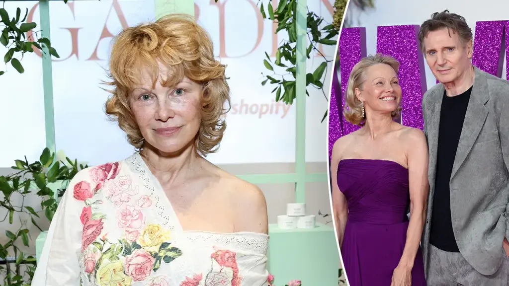 Pamela Anderson shares personal insights about her relationship with Liam Neeson.