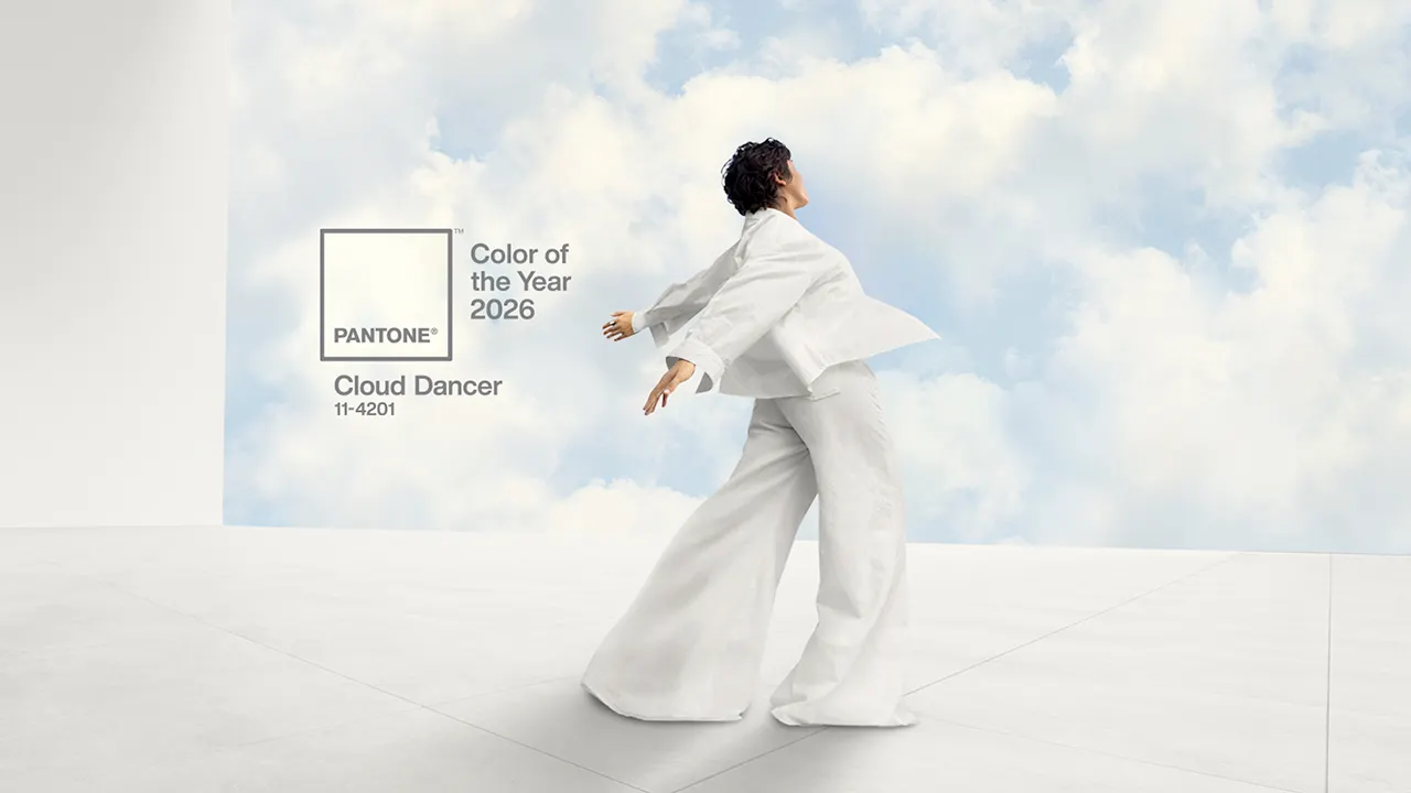 Pantone's white 'Cloud Dancer' 2026 color ignites modern criticism