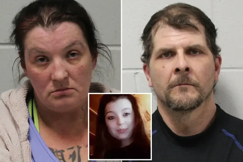 Parents of a 22-year-old expectant mother discovered deceased in Michigan face allegations of removing her baby from her body.