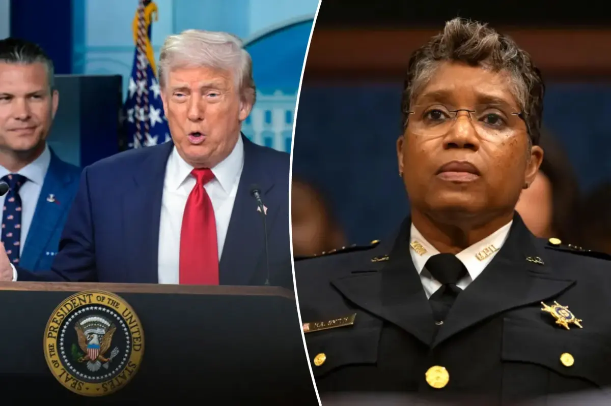 Police chief faces allegations of tampering with crime statistics in a harsh report just days after announcing resignation.