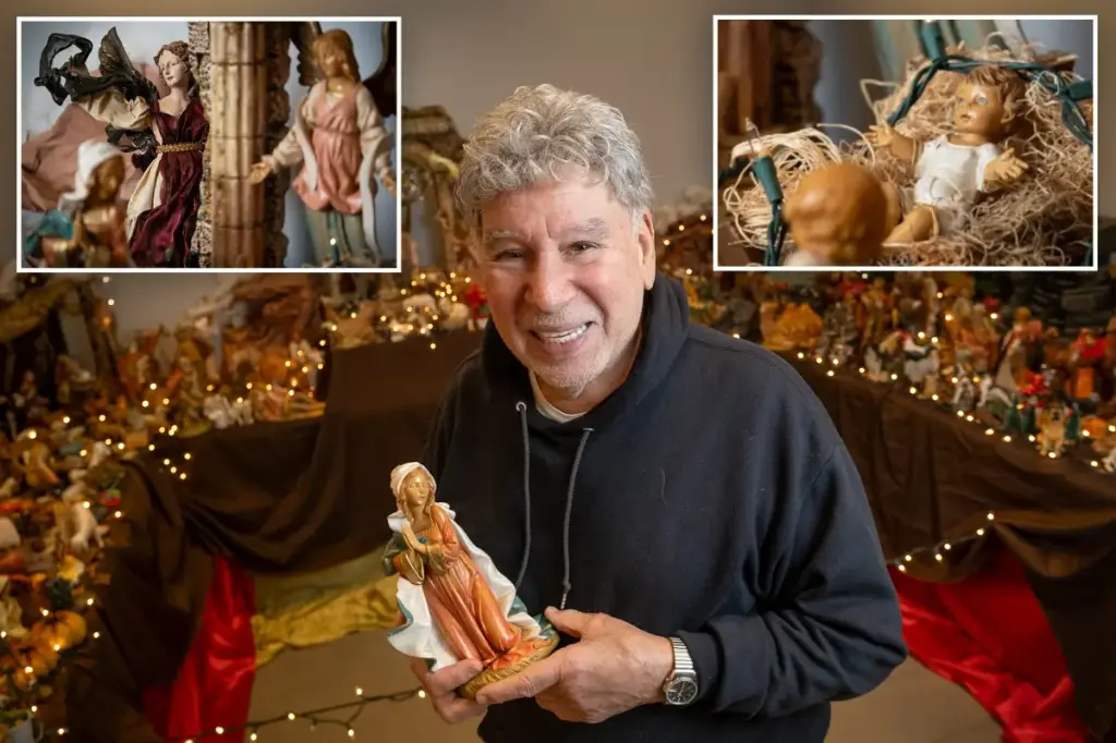 Priest donates large Nativity scene to Italian American Museum in NYC