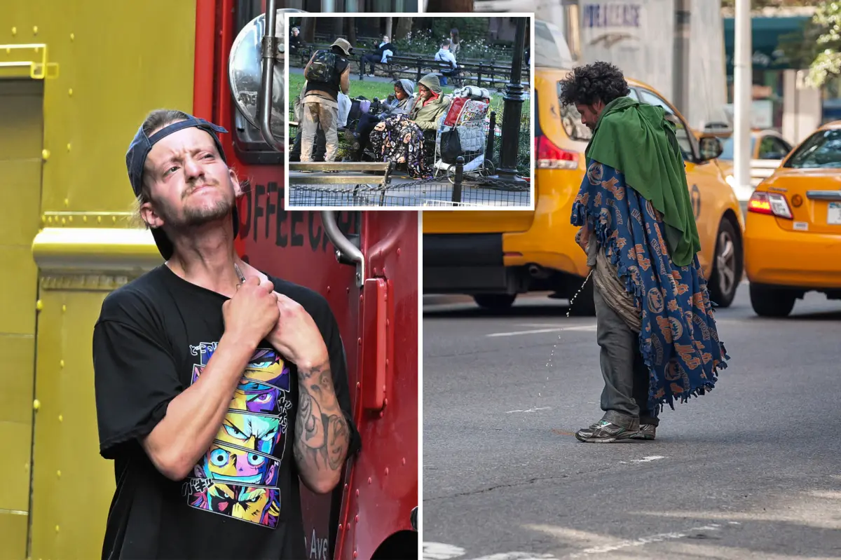 Public urination, drinking, and other complaints about NYC's quality of life are rising and expected to worsen under Mamdani, according to critics.