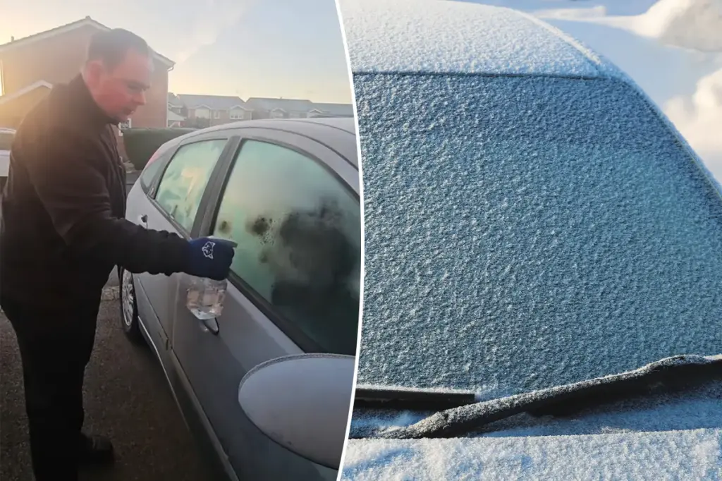 Quick method to clear ice from your windshield