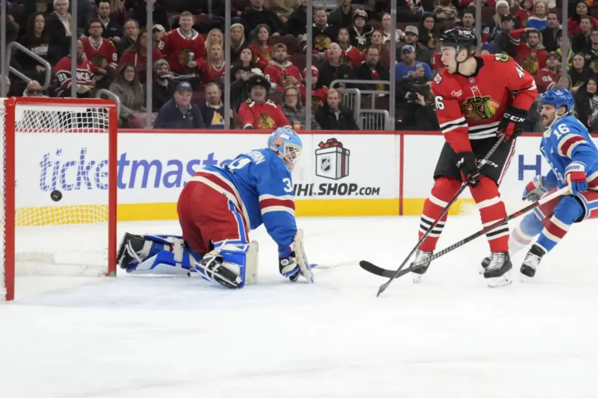 Rangers struggle in disappointing shutout defeat to the rebuilding Blackhawks