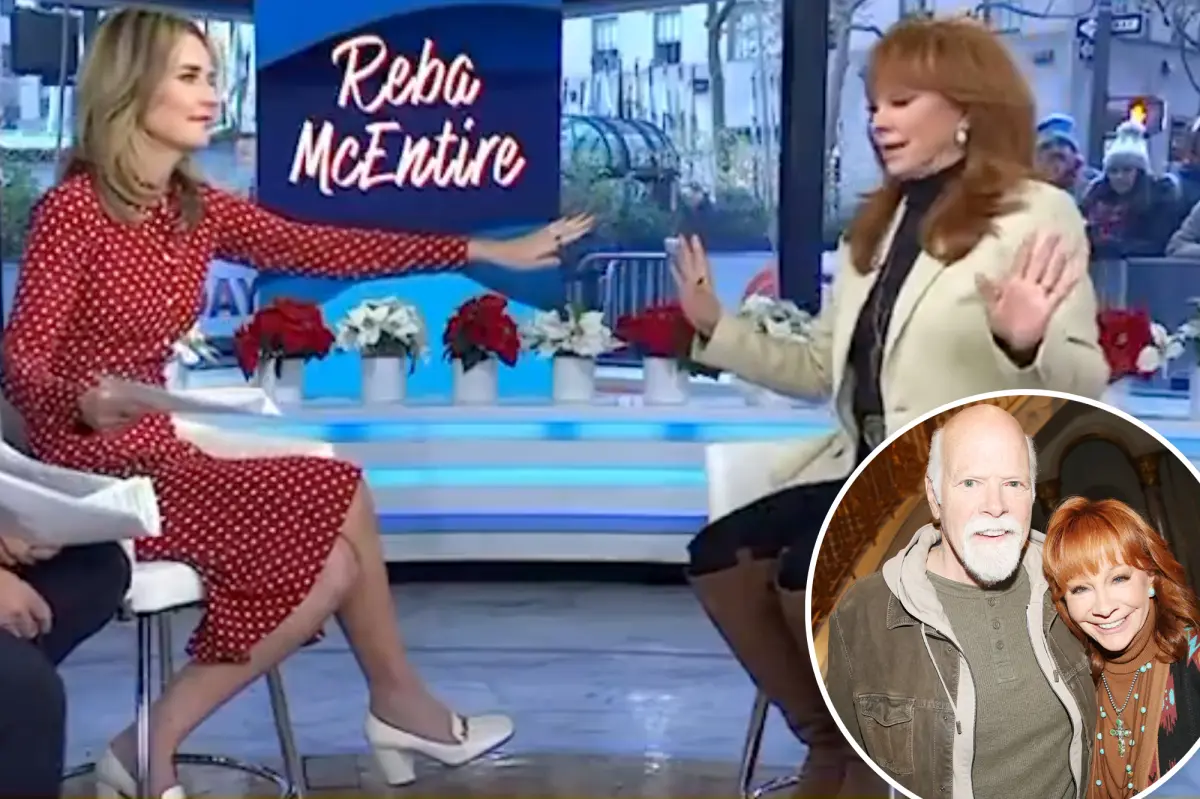 Reba McEntire sets the record straight with Savannah Guthrie about 'husband' Rex Linn live on air: 'Hold on'