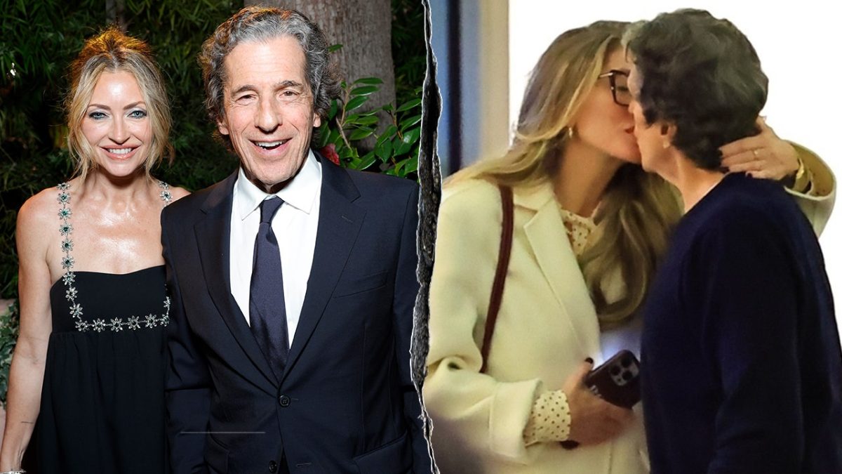 Rebecca Gayheart seen sharing a kiss with billionaire Peter Morton in public