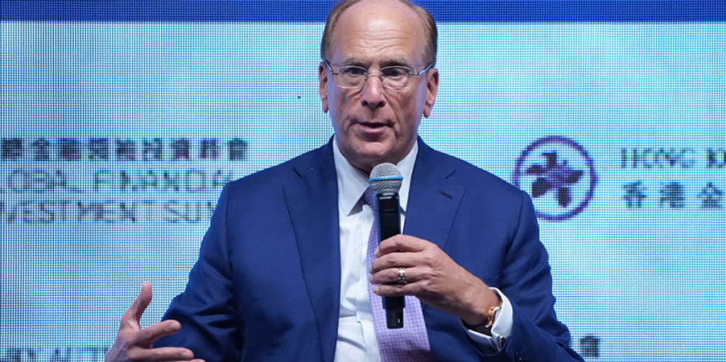 'Resources of concern': BlackRock's CEO Larry Fink changes his stance on cryptocurrency