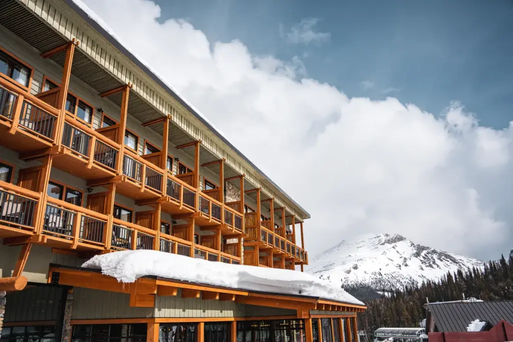 Retreat to a winter paradise at Sunshine Mountain Lodge in Banff