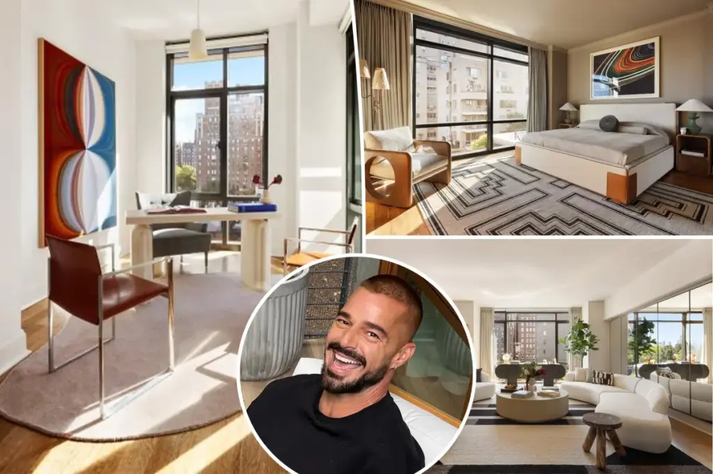 Ricky Martin has sold his New York City home for $6.45 million.