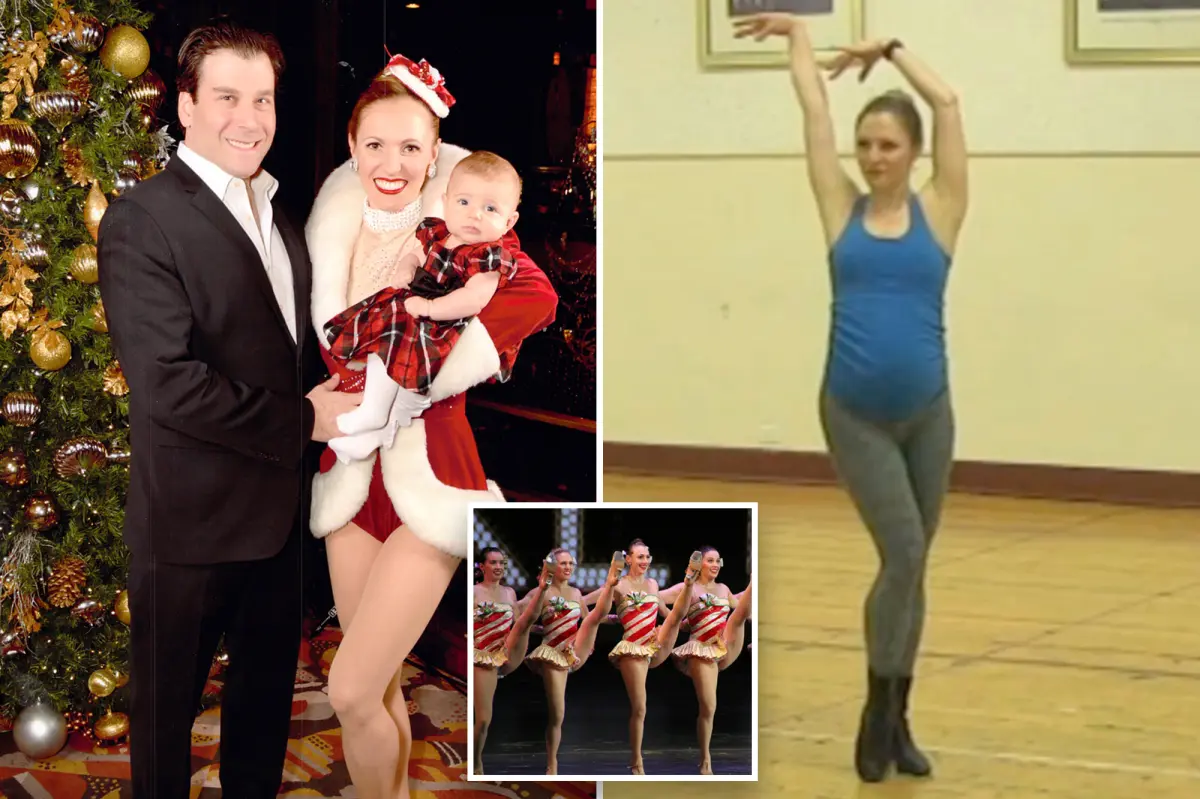 Rockette who gained attention for her audition while seven months pregnant shares the story behind the video.