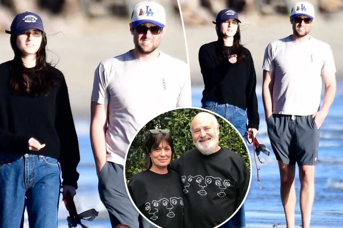 Romy and Jake Reiner appear together in their first photos following the murders of Rob and Michele.