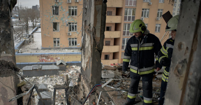 Russia Attacks Kyiv With Drones and Missiles