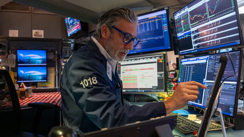 S&P 500 drops from peak, Nasdaq declines over 1% as shift away from tech stocks persists, driven by Broadcom: Live updates
