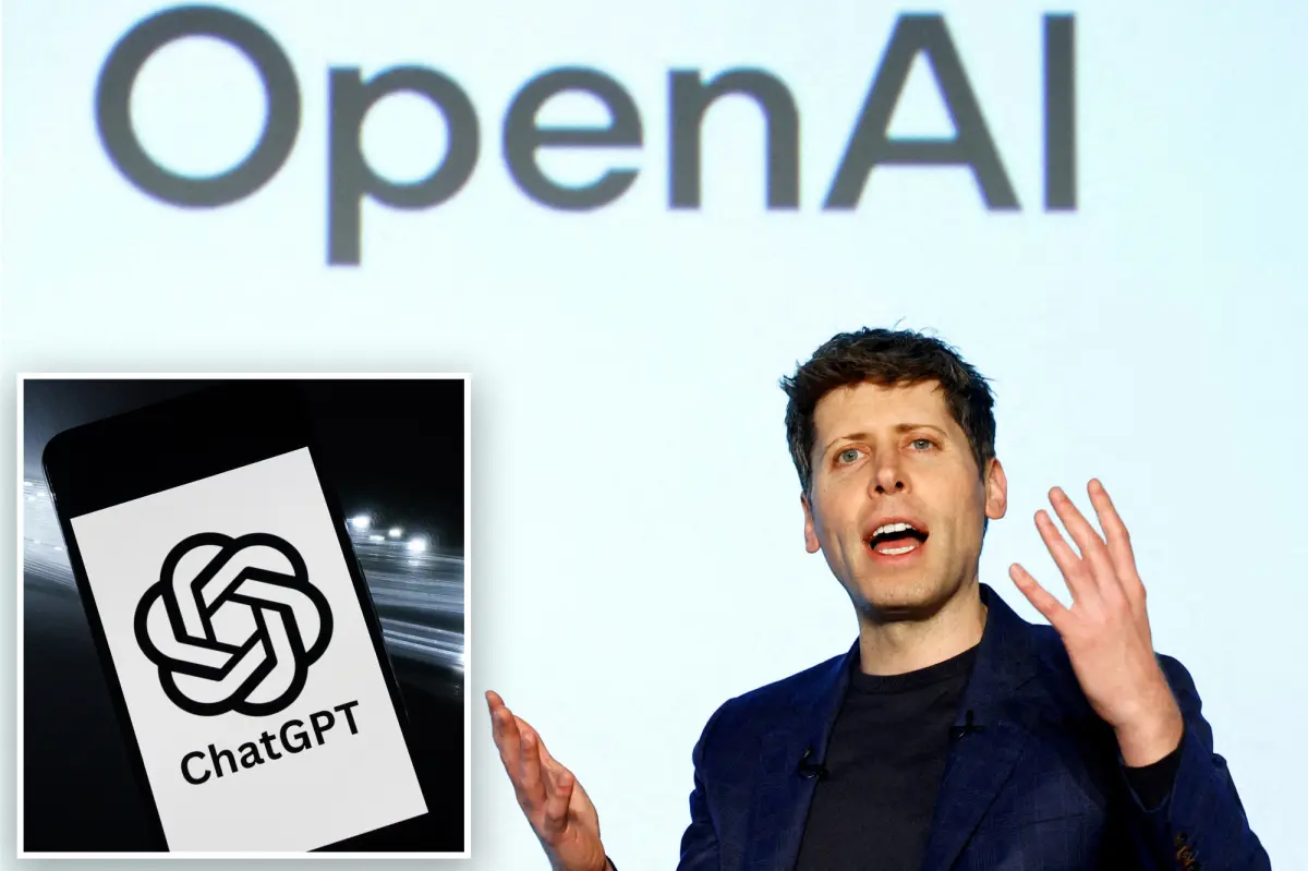 Sam Altman from OpenAI announces urgent action to enhance ChatGPT as Google advances.