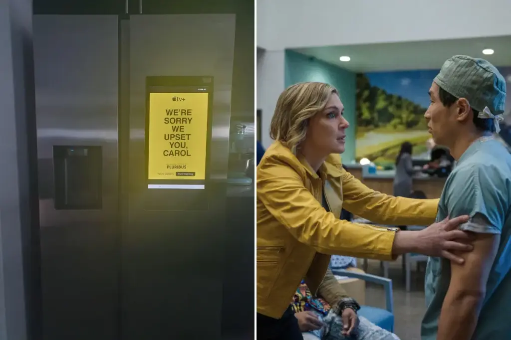 Samsung smart fridge advertisement for Pluribus reportedly caused a psychotic episode.