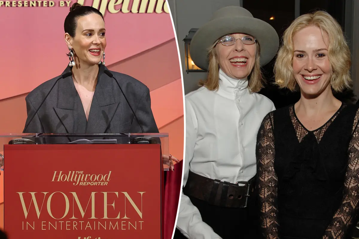 Sarah Paulson shares the last messages she got from Diane Keaton before the actress passed away.