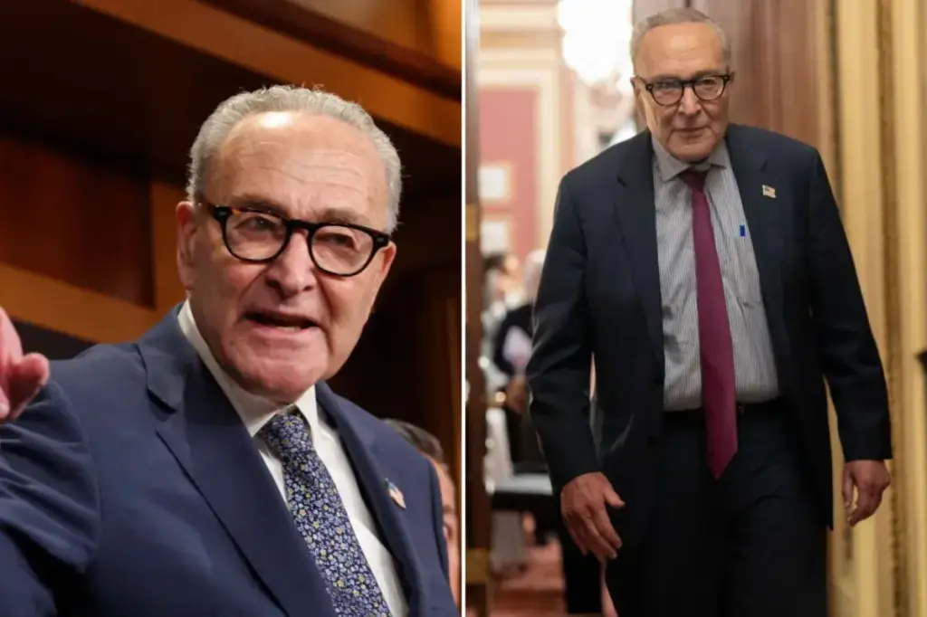 Schumer reports bomb threats to his New York offices from a note inspired by 'MAGA' supporters.