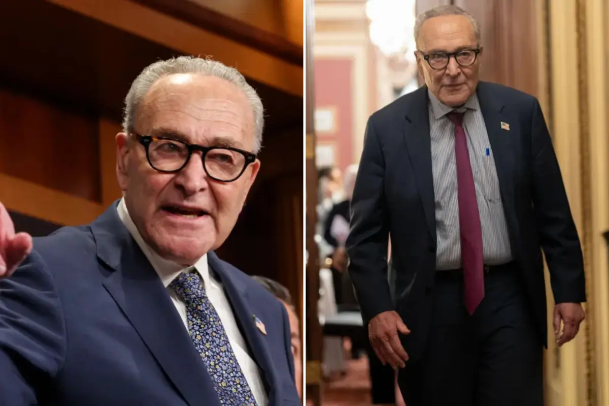 Schumer reports bomb threats to his New York offices from a note inspired by 'MAGA' supporters.
