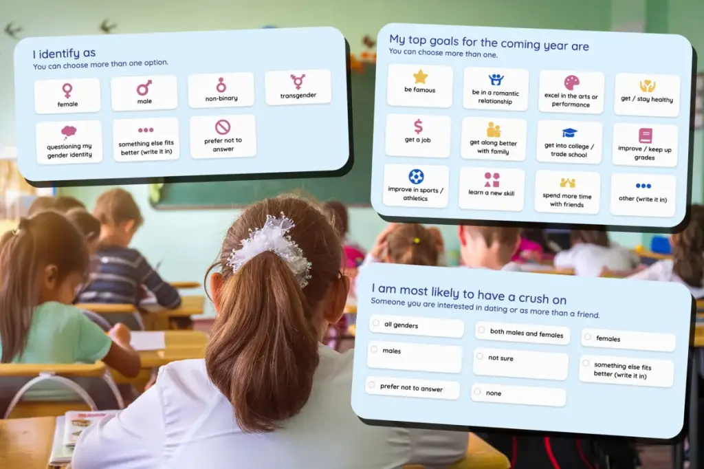 Seattle schools inquire about children's sexual orientation and substance use without parental notification.