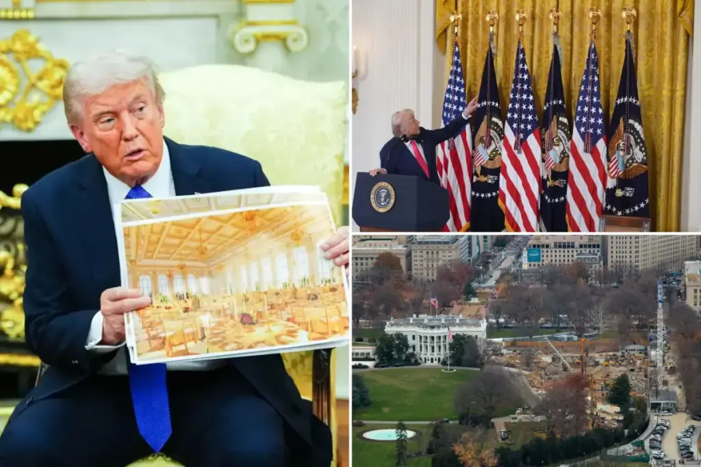 Secret Service cautions that halting Trump's White House ballroom presents significant national security issues.