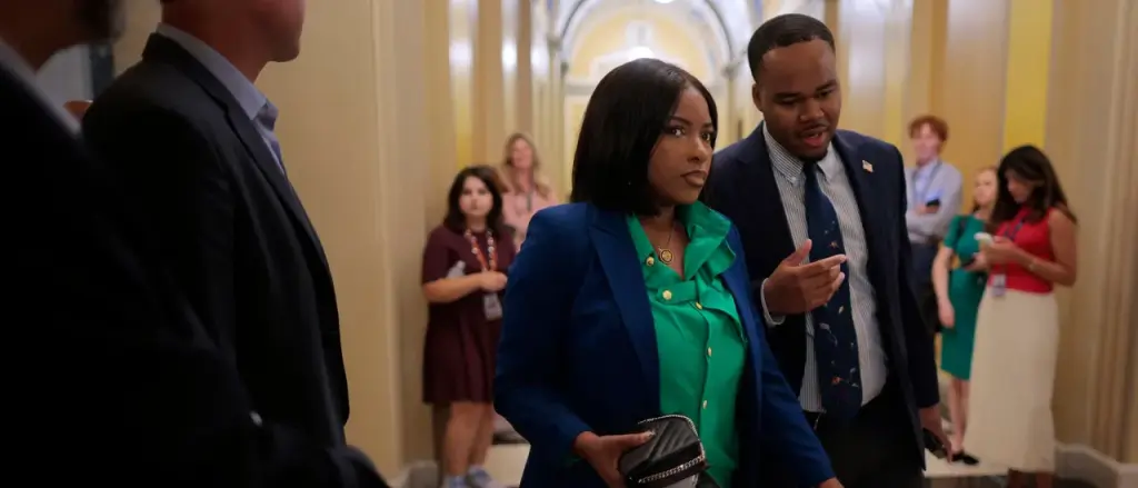 Senate Democrats Hold Jasmine Crockett Back With a Texas-Style Barrier
