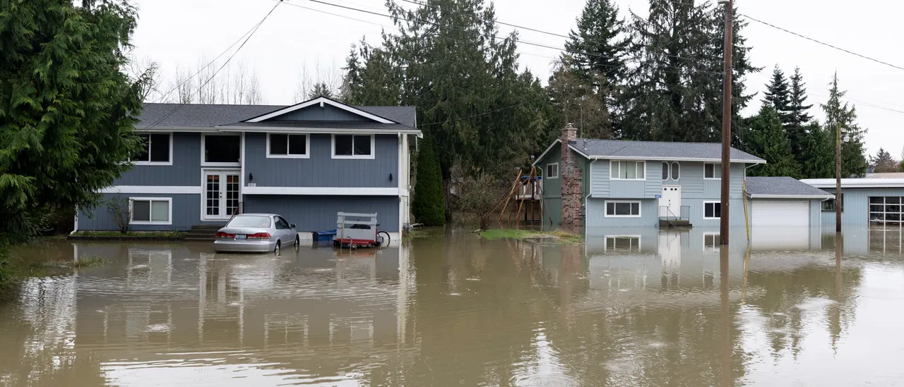 Severe Flooding Hits Western Washington, Leaving Families Stranded on Roofs and Causing Home Damage