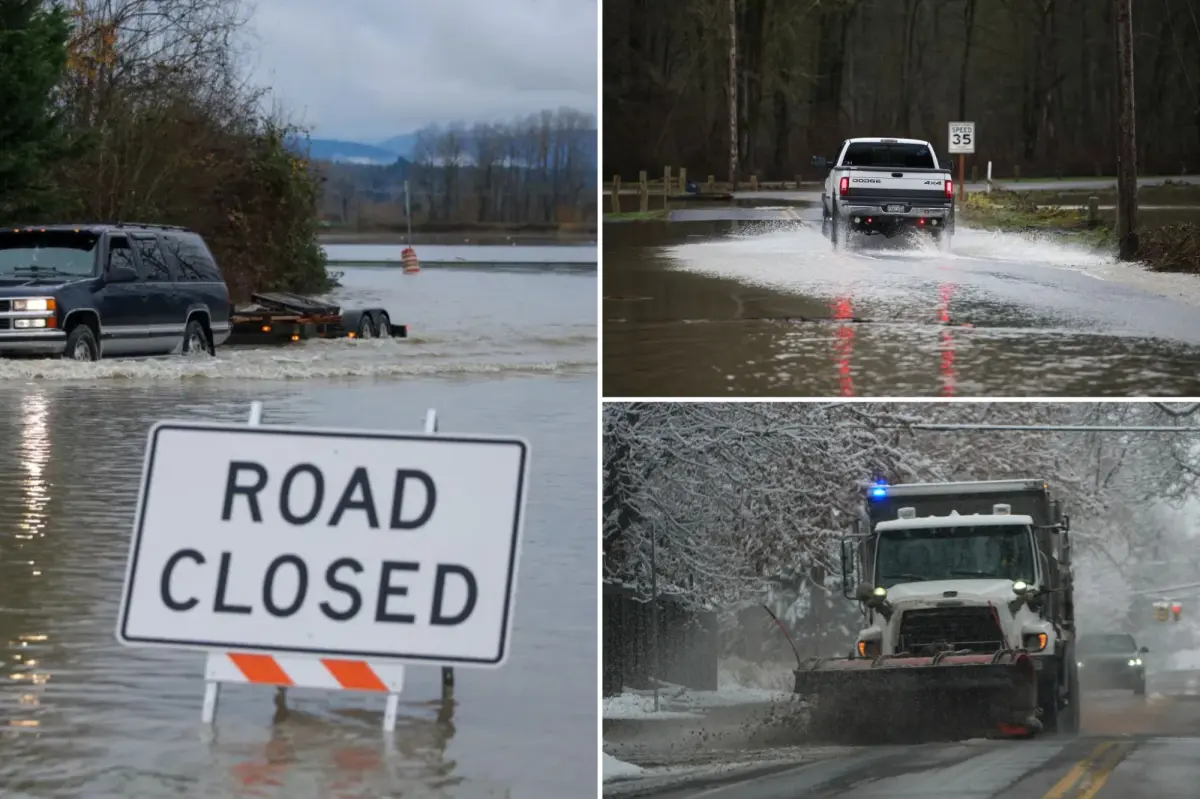 Severe storm causes destruction in the Northwest with strong winds and heavy rainfall