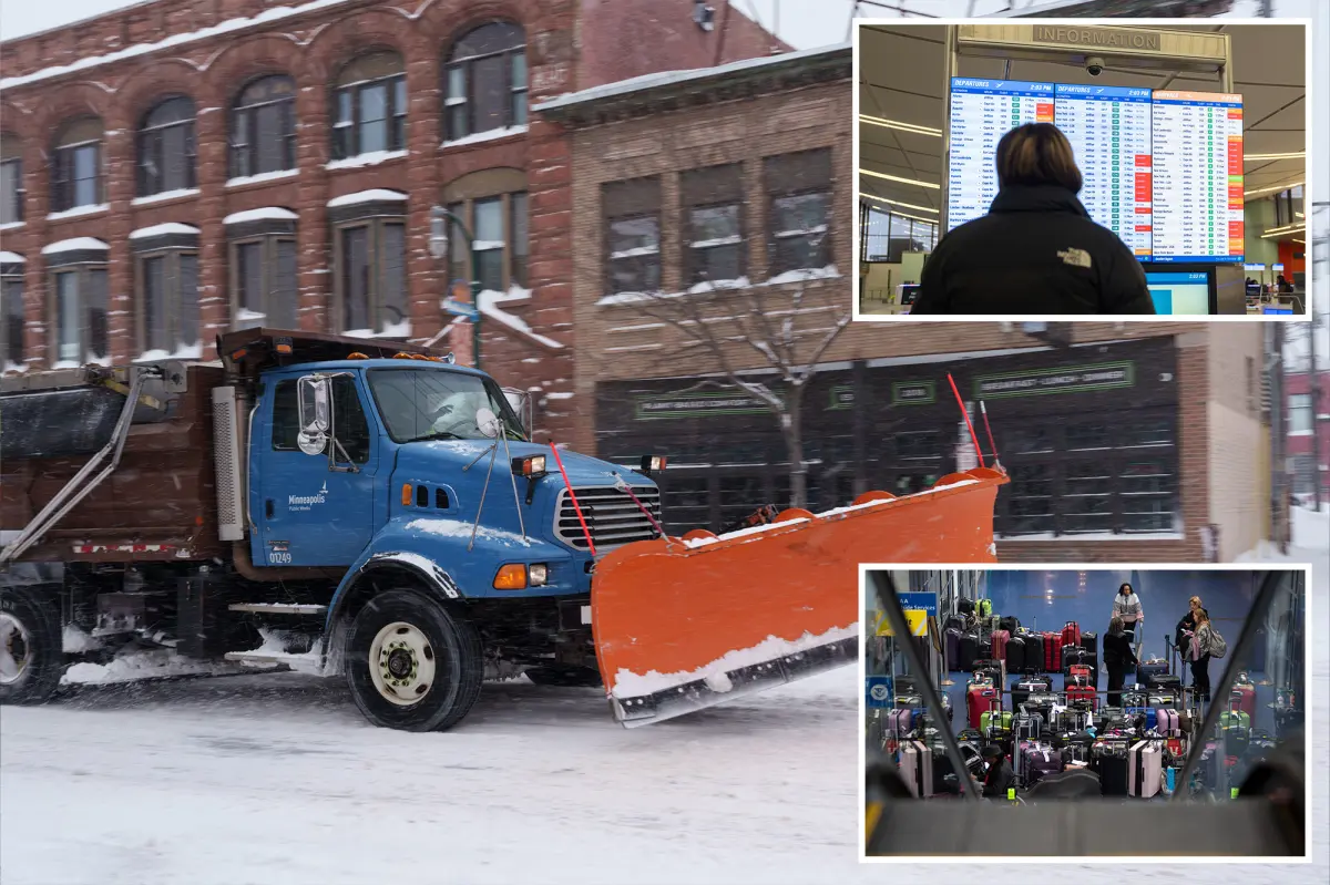 Severe winter storm anticipated to hit Midwest and Northeast, affecting 40 million people.