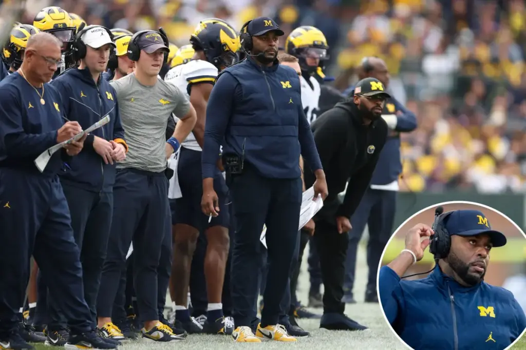 Sherrone Moore behaved 'oddly' prior to surprising Michigan dismissal and arrest