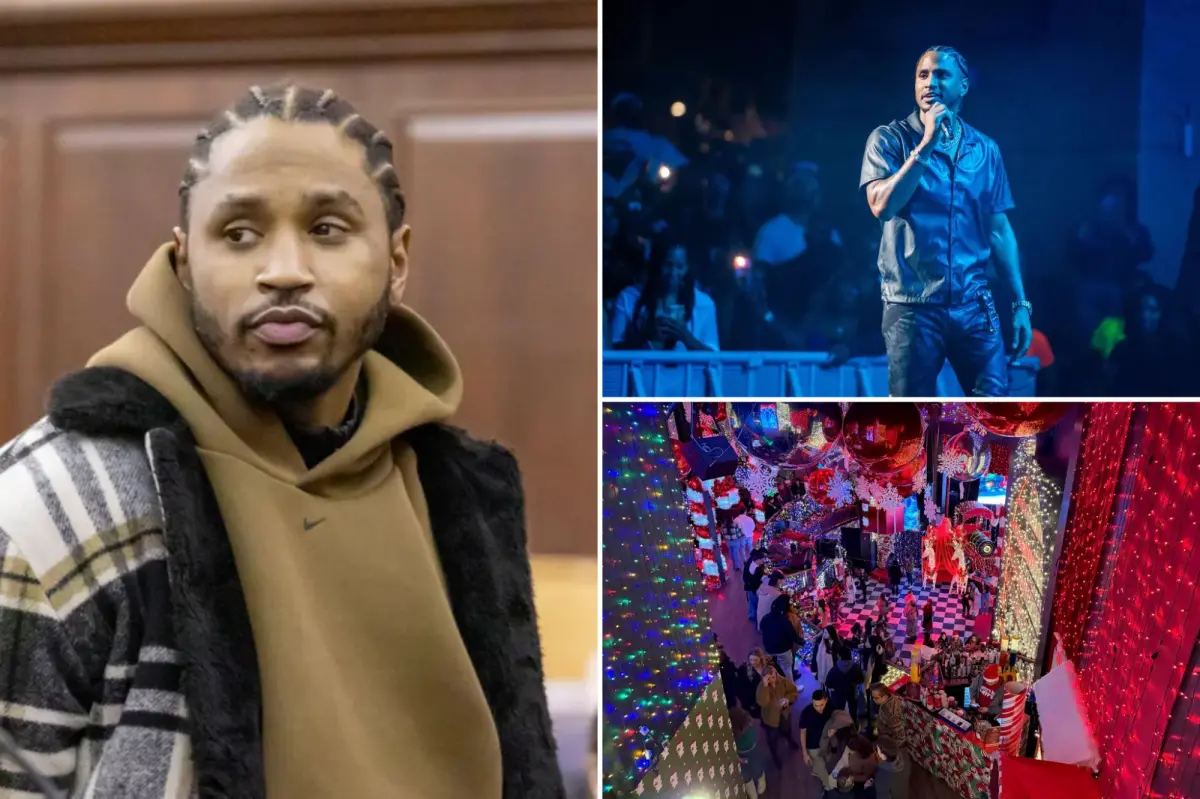 Singer Trey Songz claims he is the victim during his arrest for damaging a New York City hookah lounge: video
