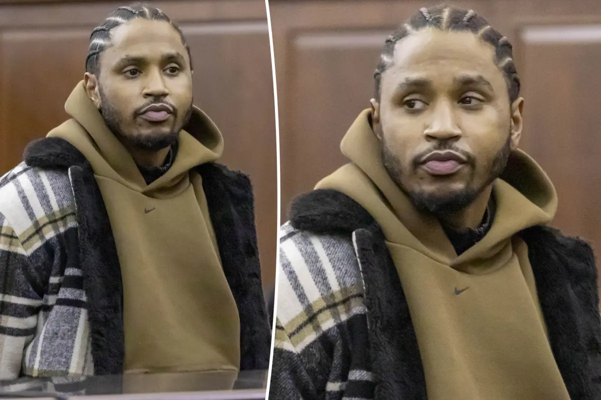Singer Trey Songz taken into custody for reportedly hitting a nightclub worker in the face in NYC.