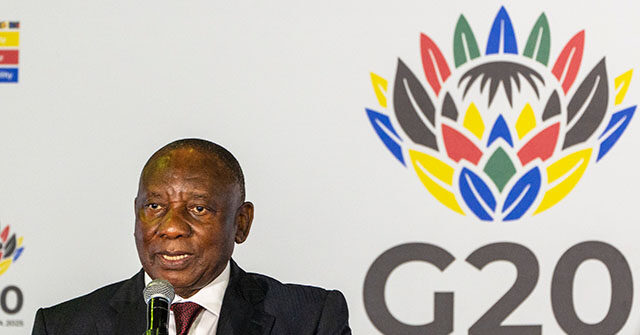 South Africa Seeks a 'Pause' from G20 During Trump's Leadership