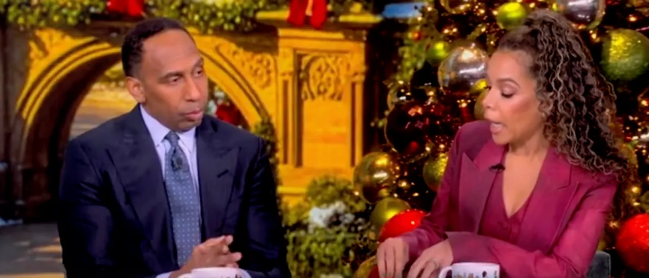 Stephen A Smith Stands Firm On His Remarks About Democratic Senator When Questioned By ‘The View’ Co-Host
