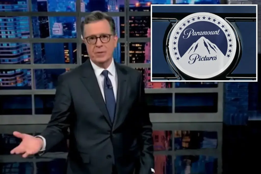 Stephen Colbert claims that Paramount's $108 billion offer for Warner Bros shows they can rescue 'The Late Show'