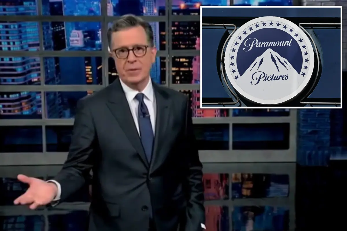 Stephen Colbert claims that Paramount's $108 billion offer for Warner Bros shows they can rescue 'The Late Show'