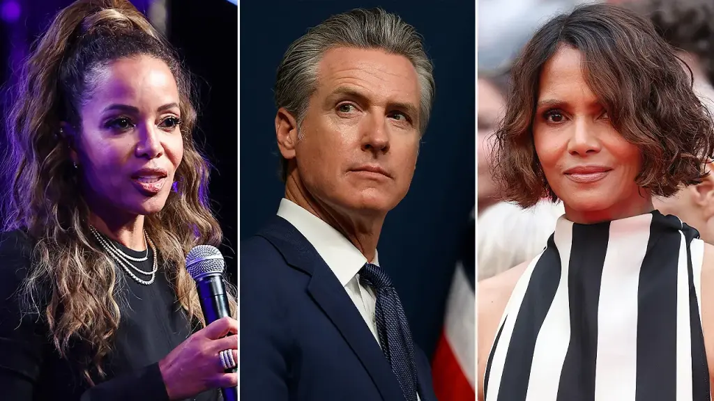 Sunny Hostin supports Newsom in response to criticism of Berry's menopause bill.