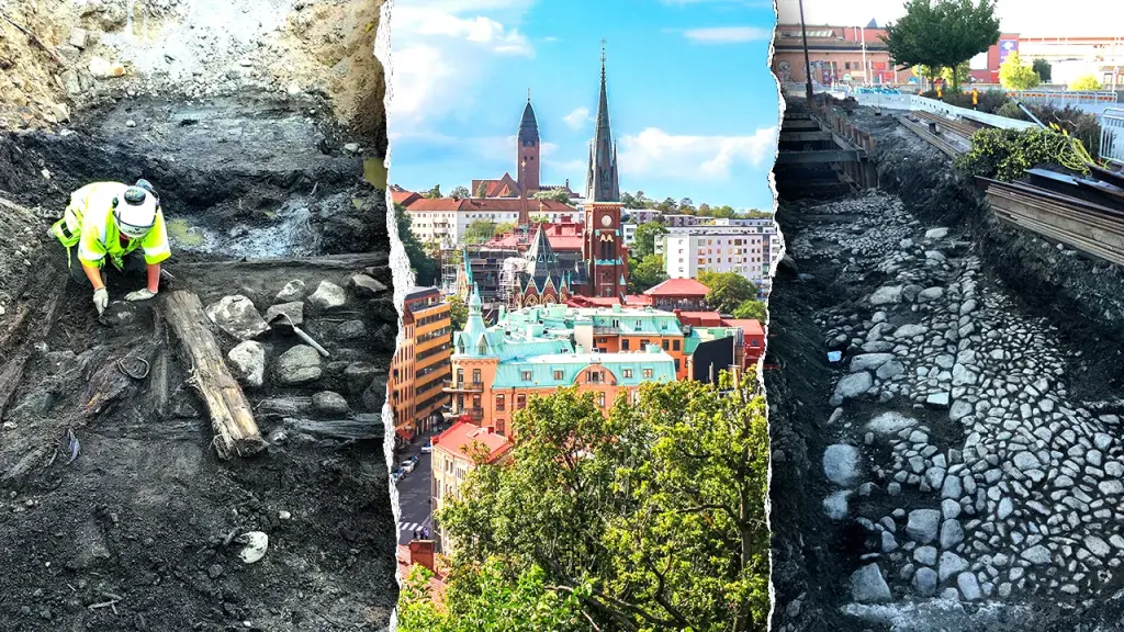 Swedish archaeologists find remains of a 16th-century city under Gothenburg