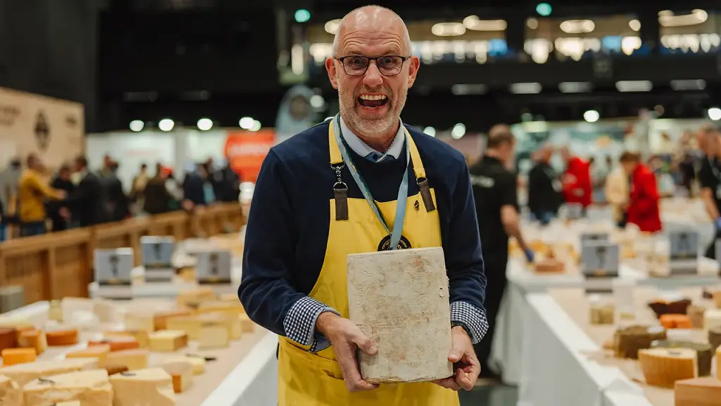 Swiss Gruyère is named the best cheese in the world, while American cheddar takes 5th place.