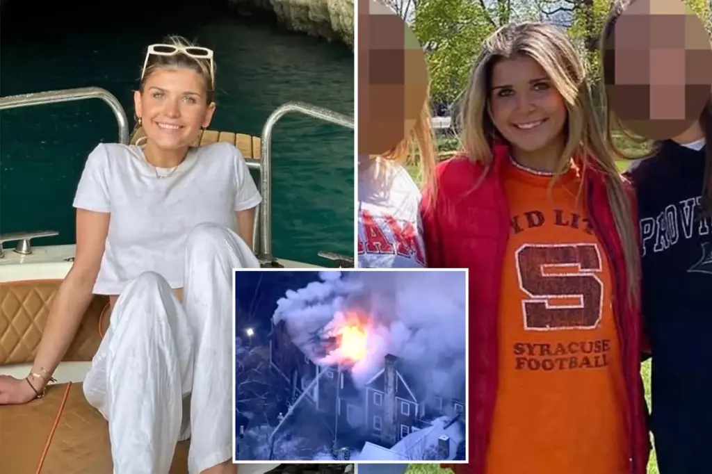 Syracuse University student and sorority member Kayla Corrigan passes away in a house fire in Massachusetts on Christmas Eve.