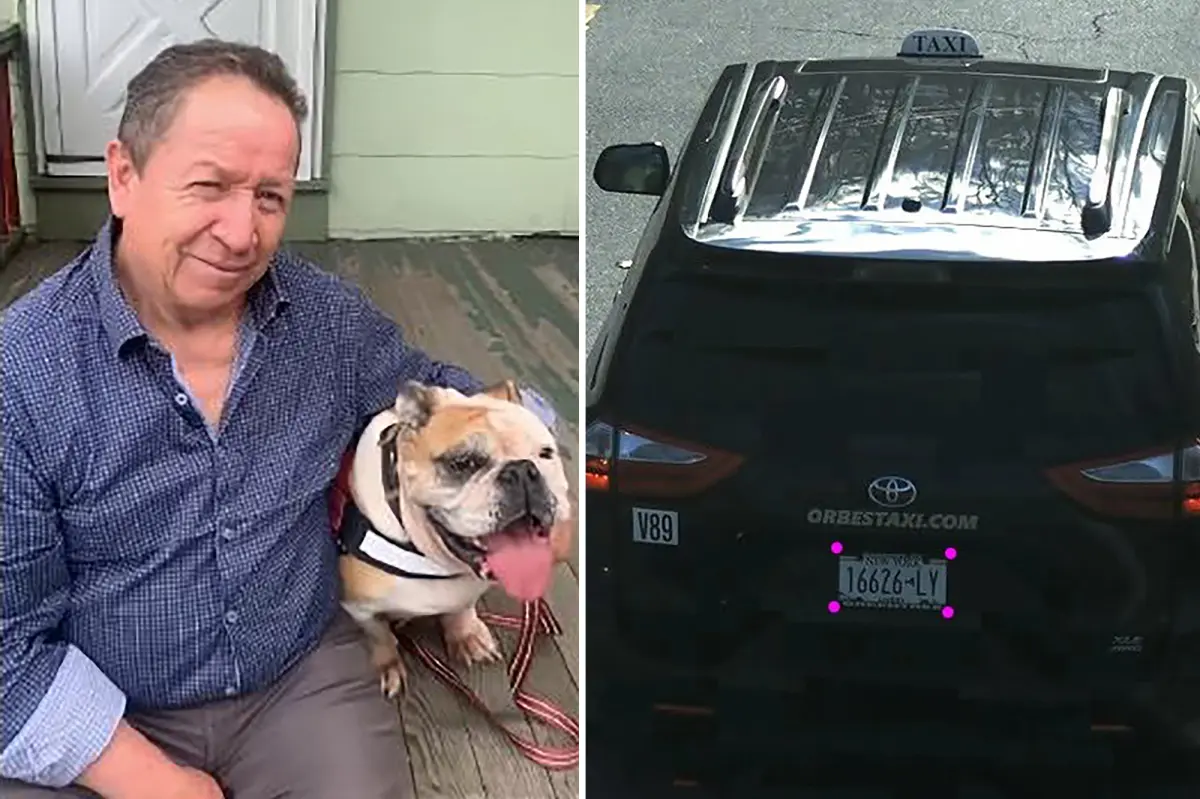 Taxi driver's remains discovered in a reservoir in upstate NY while his cab is taken by the suspect, authorities say.