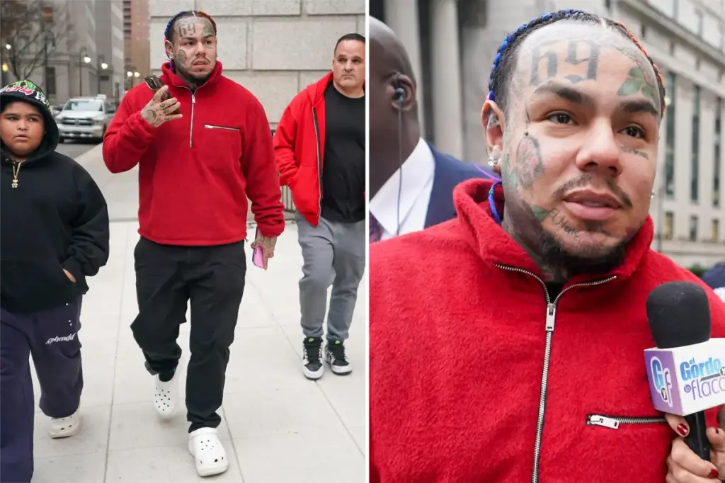 Tekashi 6ix9ine discovers his outcome after breaking probation once more: 'He keeps messing up'