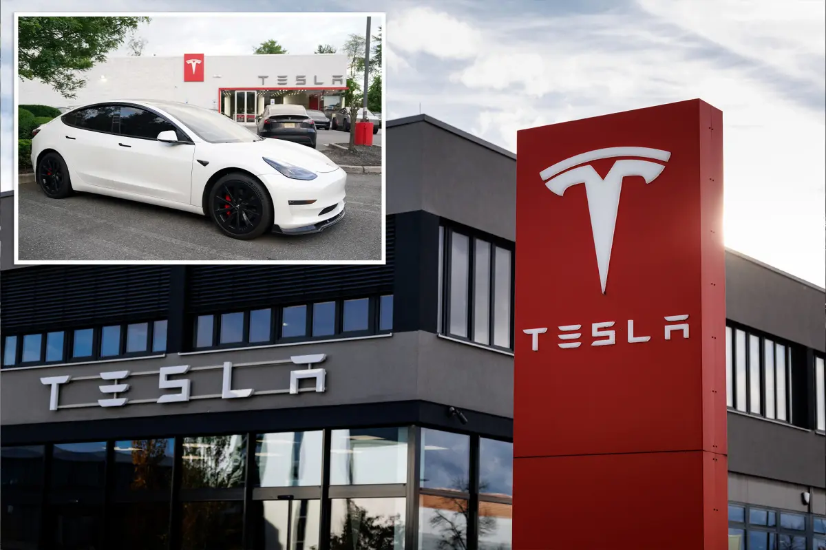 Tesla shares show weak average sales predictions as it looks set for a second consecutive year of decline.