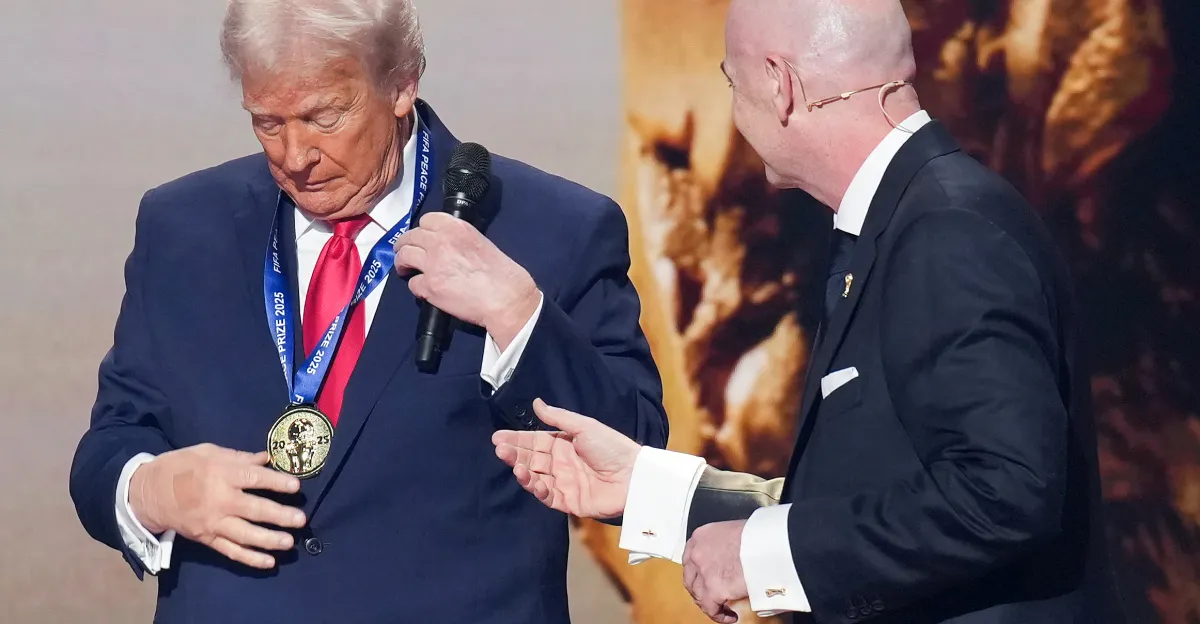 The World Cup draw event was the most embarrassing and cringeworthy spectacle worldwide.