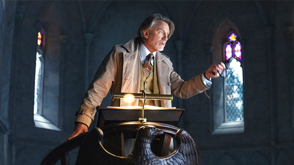 The new Netflix film 'Knives Out' delves into themes of faith, according to director Rian Johnson.