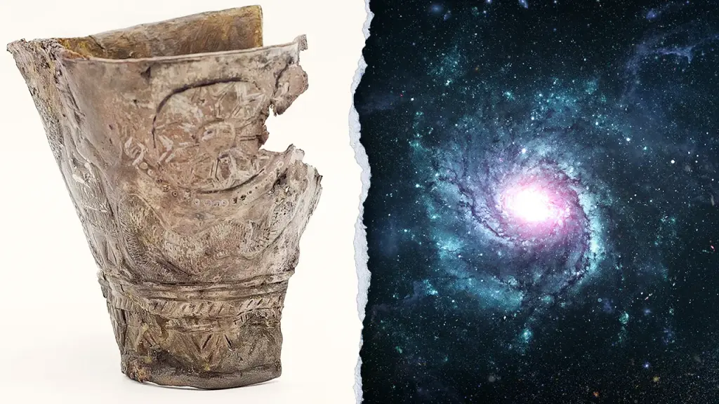 The oldest representation of the universe's creation might be shown on an ancient silver cup.