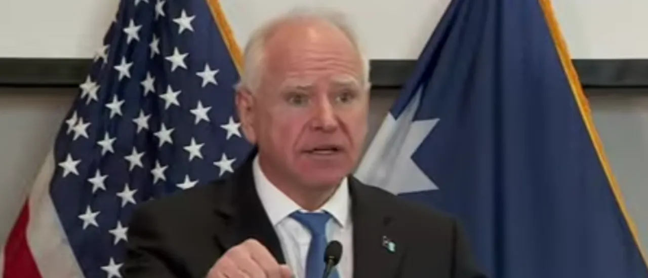 Tim Walz Complains About People Driving Past His Home and Insulting Him