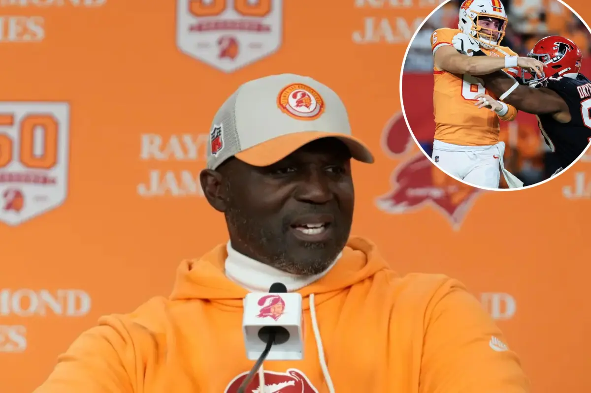 Todd Bowles has a heated outburst after the Buccaneers' defeat