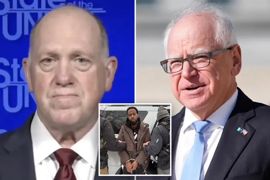 Tom Homan supports ICE's action against Somali migrants in Minnesota following news of significant fraud.