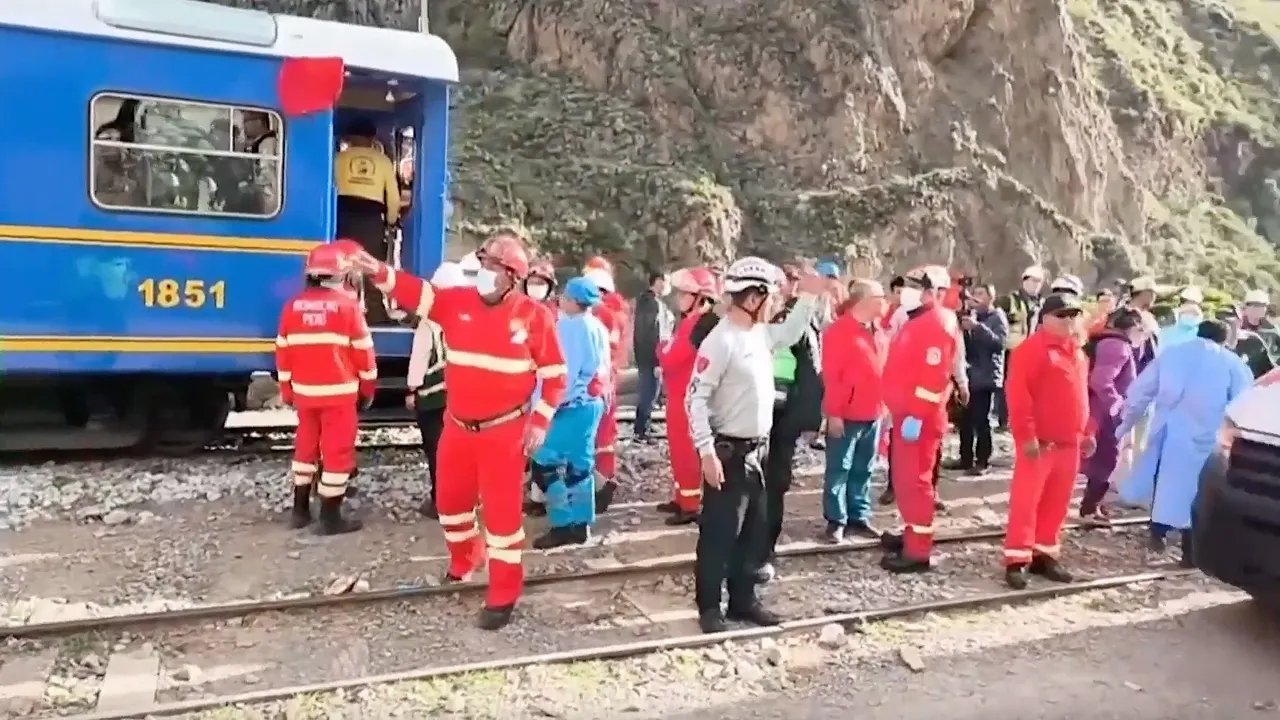 Train crash in Peru injures several US travelers on the way to Machu Picchu