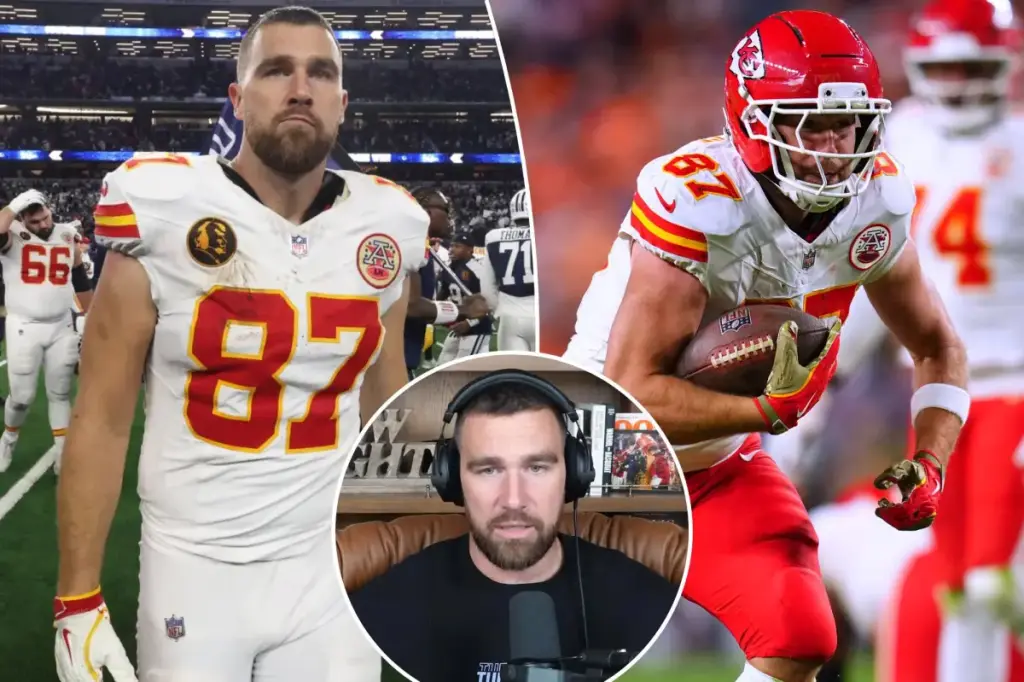 Travis Kelce candidly discusses the Chiefs' season.
